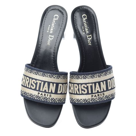 christian dior sludes|Christian Dior Sandals .